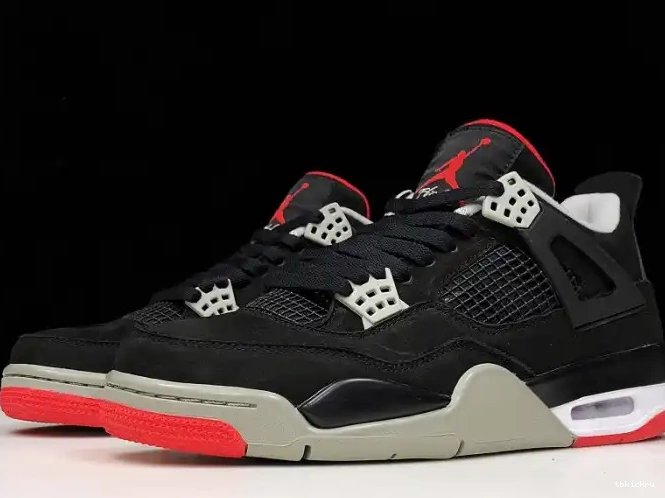 Reps TBK BLACK JORDAN CEMENT 4 RETRO 308497-060 0521